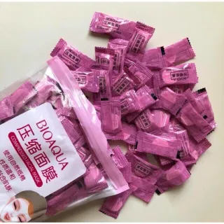 BIOAQUA Compressed Facial Tablet Face Sheet Mask (15 pcs)